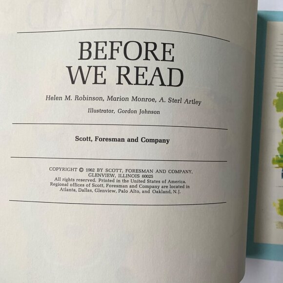 1962 Before We Read Book Excellent Condition - Picture 4 of 5